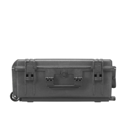 Black, cubed foams with trolley, INT 520x290xH200(45+155)mm, EXT 585x361xH238mm, 5,54kg, 4,02L