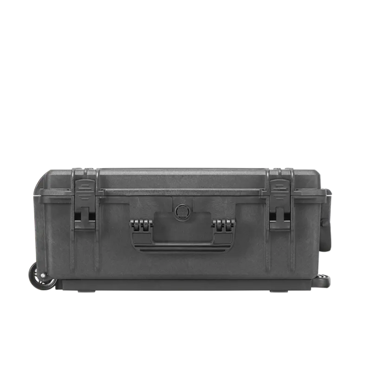 Black, cubed foams with trolley, INT 520x290xH200(45+155)mm, EXT 585x361xH238mm, 5,54kg, 4,02L