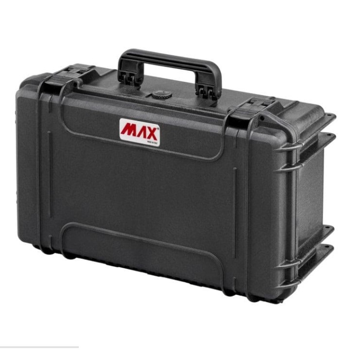 Black, empty, INT 520x290xH200(45+155)mm, EXT 574x361xH225mm, 3,58kg, 4,02L