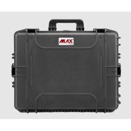 Black, High Density cubed foams with trolley, INT 538x405xH190(50+140)mm, EXT 604x473xH225mm, 41,4L