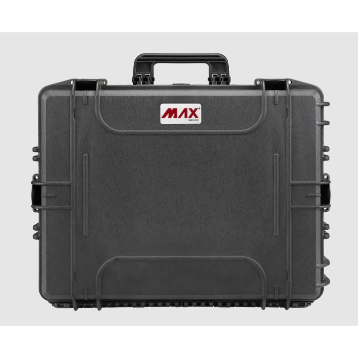 Black, High Density cubed foams with trolley, INT 538x405xH190(50+140)mm, EXT 604x473xH225mm, 41,4L