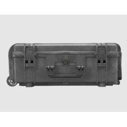 Black, High Density cubed foams with trolley, INT 538x405xH190(50+140)mm, EXT 604x473xH225mm, 41,4L