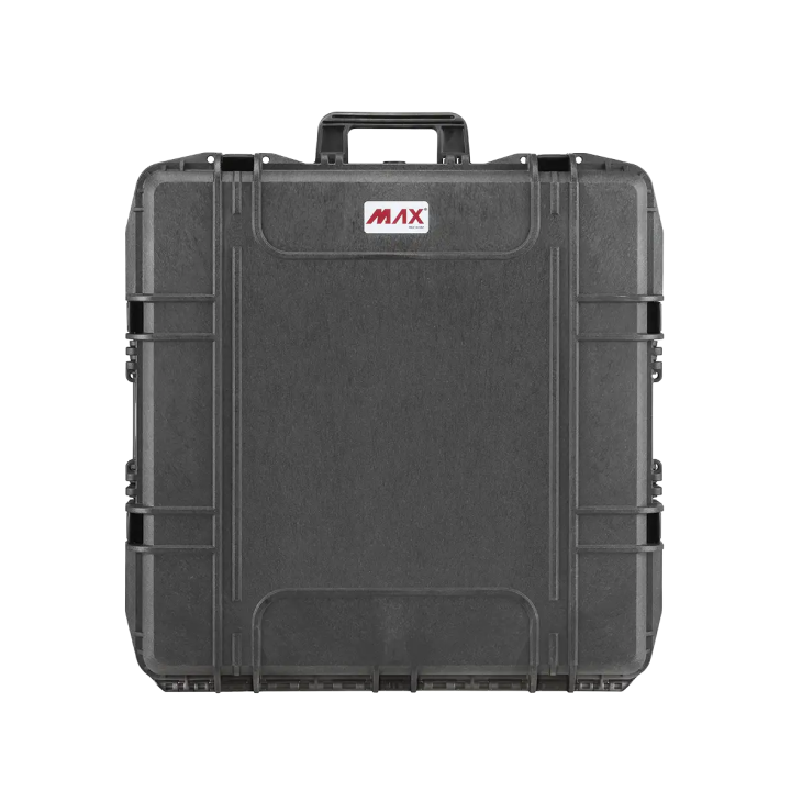 Black, cubed foams , INT 615x615xH360(60+300)mm, EXT 680x675xH393mm, 12,9kg, 135L