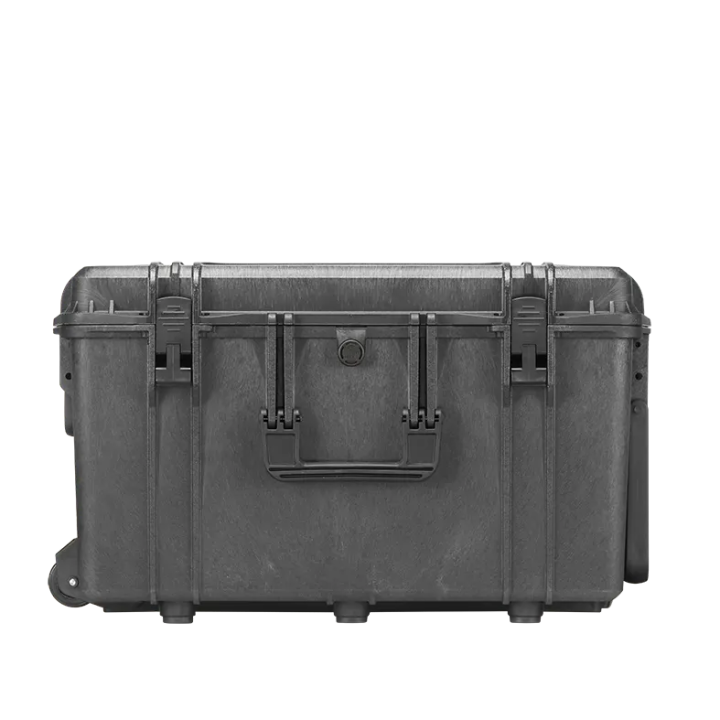 Black, cubed foams , INT 615x615xH360(60+300)mm, EXT 680x675xH393mm, 12,9kg, 135L