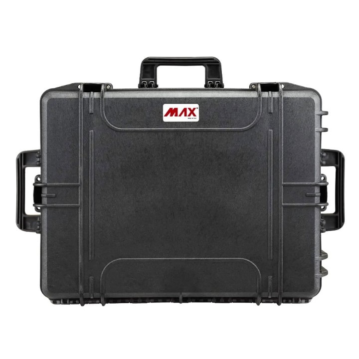 Black, High Density cubed foams with trolley, INT 620x460xH250(60+190)mm, EXT 687x528xH286mm, 71,3L
