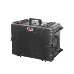 Black, High Density cubed foams , INT 620x460xH250(60+190)mm, EXT 687x528xH276mm, 71,3L