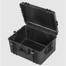 Black, empty , INT 620x460xH340(60+280)mm, EXT 687x528xH366mm, 8,08kg, 96,96L