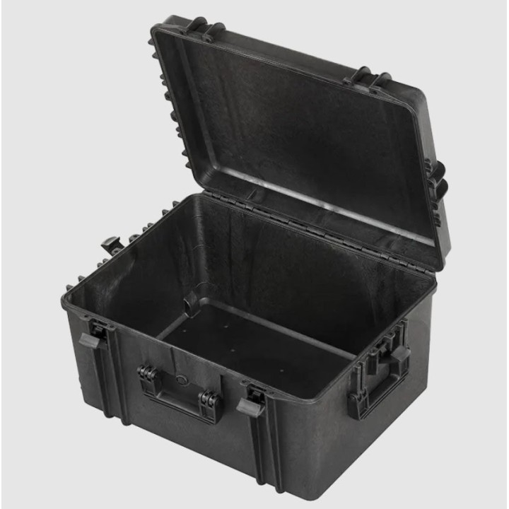 Black, empty , INT 620x460xH340(60+280)mm, EXT 687x528xH366mm, 8,08kg, 96,96L
