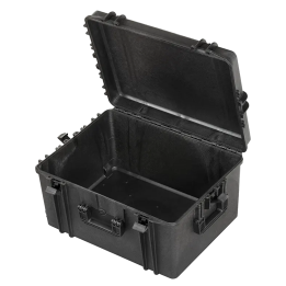Black, empty , INT 620x460xH340(60+280)mm, EXT 687x528xH366mm, 8,08kg, 96,96L