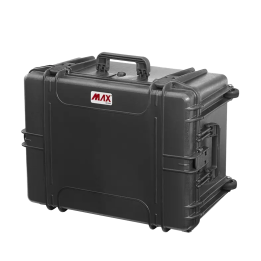 Black, cubed foams with trolley, INT 620x460xH340(60+280)mm, EXT 687x528xH376mm, 11,18kg, 96,96L