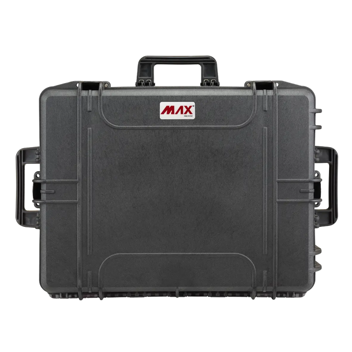 Black, cubed foams with trolley, INT 620x460xH340(60+280)mm, EXT 687x528xH376mm, 11,18kg, 96,96L
