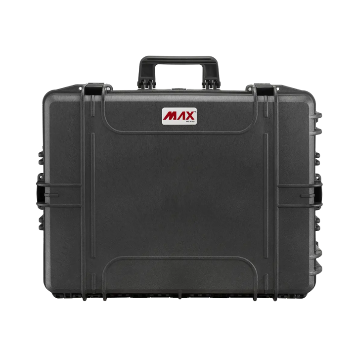 Black, cubed foams with trolley, INT 620x460xH340(60+280)mm, EXT 687x528xH376mm, 11,18kg, 96,96L