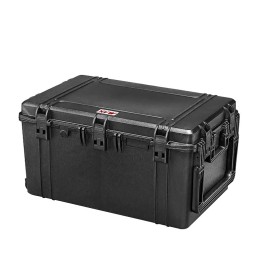 Black, High Density cubed foams, INT 750x480xH400(60+340)mm, EXT 816x540xH426mm, 144L