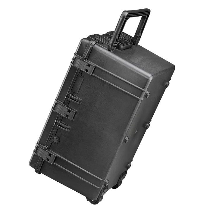 Black, cubed foams, INT 750x480xH400(60+340)mm, EXT 816x540xH426mm, 14,58kg, 144L