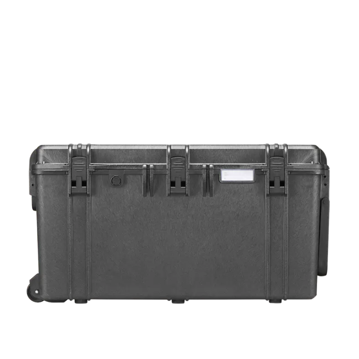 Black, cubed foams, INT 750x480xH400(60+340)mm, EXT 816x540xH426mm, 14,58kg, 144L