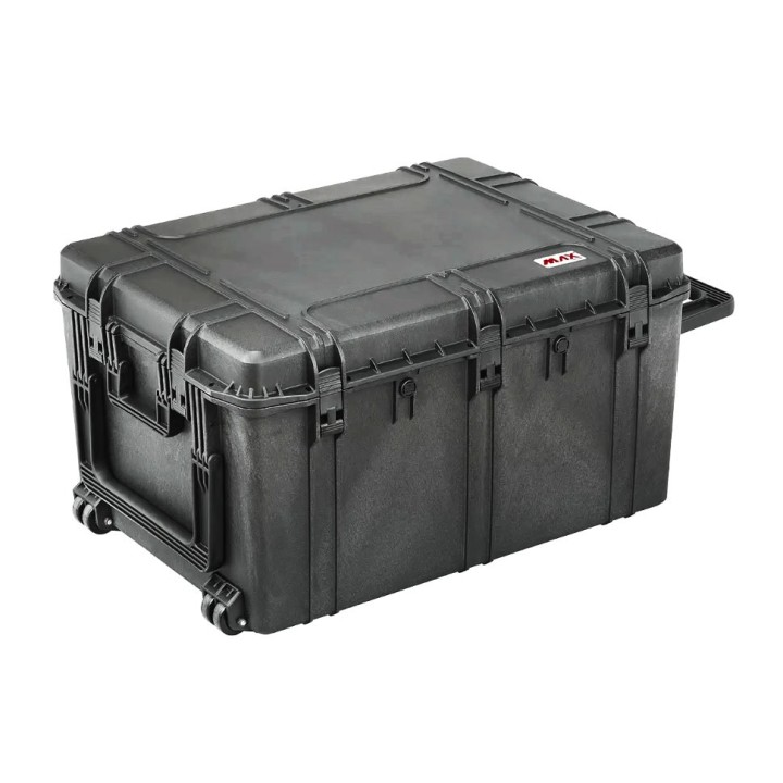 Black, cubed foams, INT 820x600xH450(70+380)mm, EXT 880x660xH483mm, 21kg, 221,4L