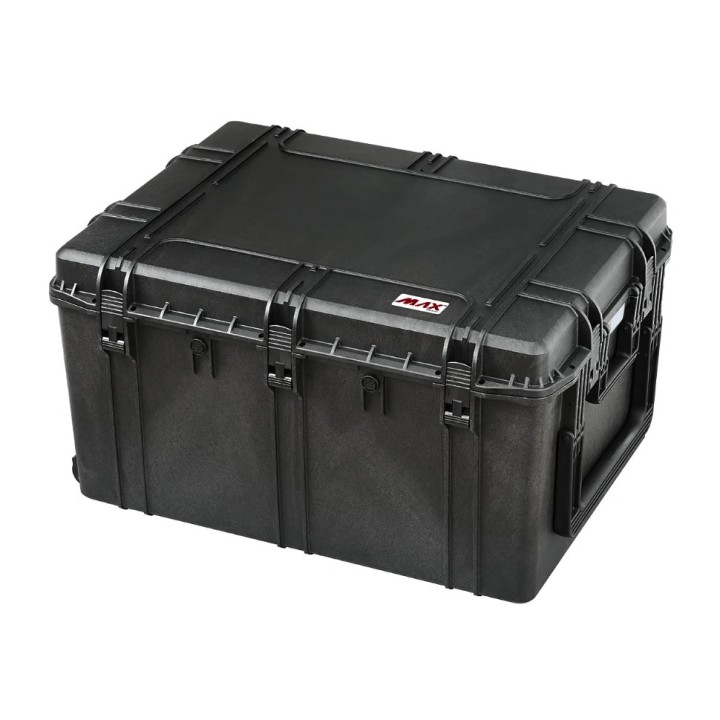 Black, cubed foams, INT 820x600xH450(70+380)mm, EXT 880x660xH483mm, 21kg, 221,4L