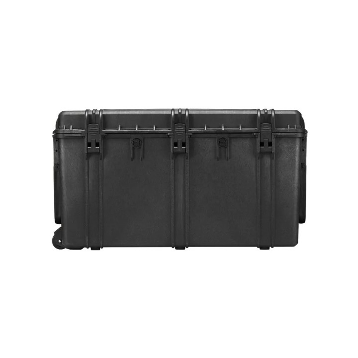 Black, cubed foams, INT 820x600xH450(70+380)mm, EXT 880x660xH483mm, 21kg, 221,4L