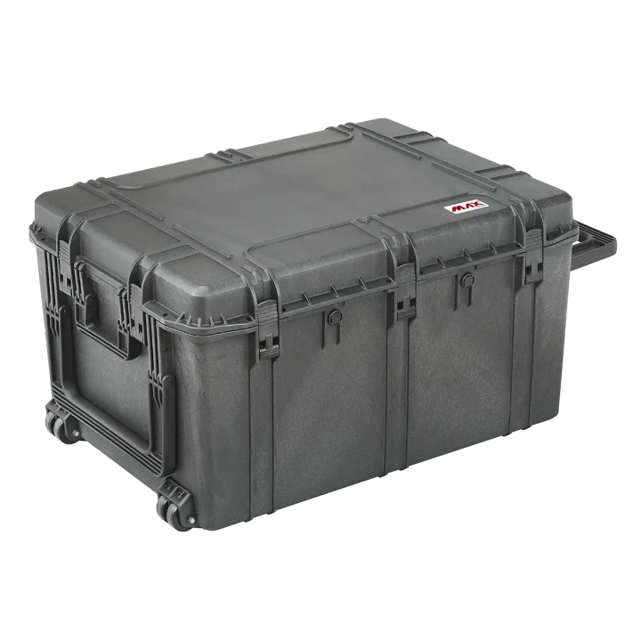 Black, cubed foams, INT 820x600xH450(70+380)mm, EXT 880x660xH483mm, 21kg, 221,4L