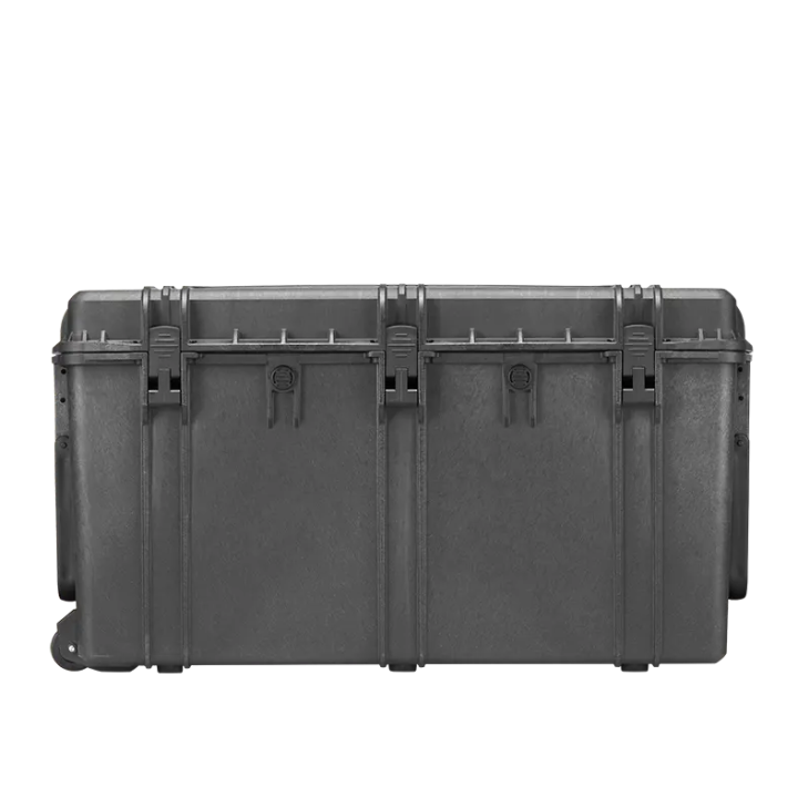 Black, cubed foams, INT 820x600xH450(70+380)mm, EXT 880x660xH483mm, 21kg, 221,4L