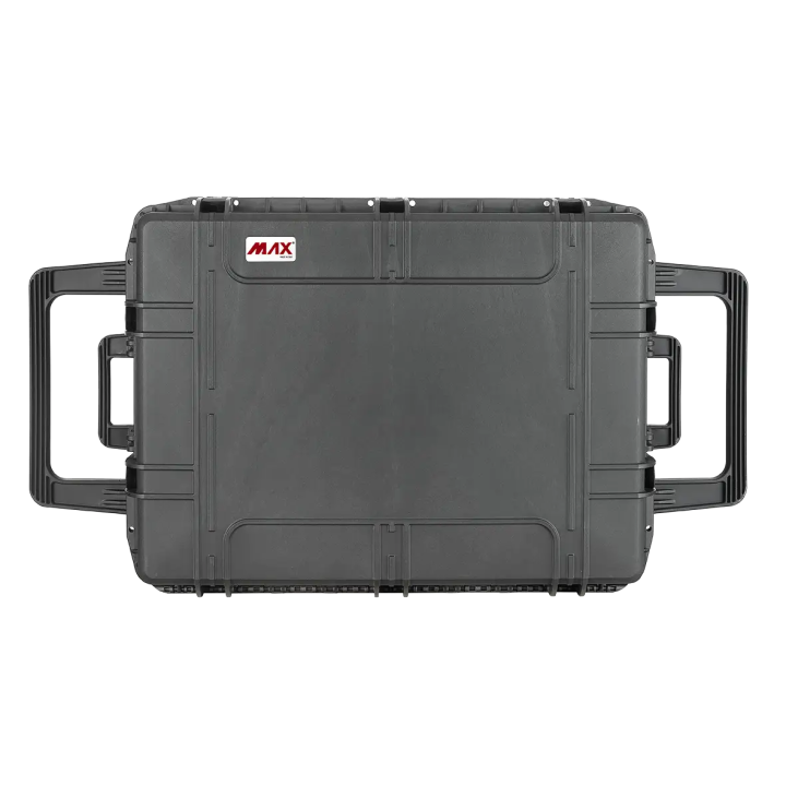 Black, cubed foams, INT 820x600xH450(70+380)mm, EXT 880x660xH483mm, 21kg, 221,4L