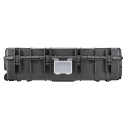 Black, empty with hinged lid,INT 1090 x 680 x H280, EXT 1178 x 780 x H330, 215 L