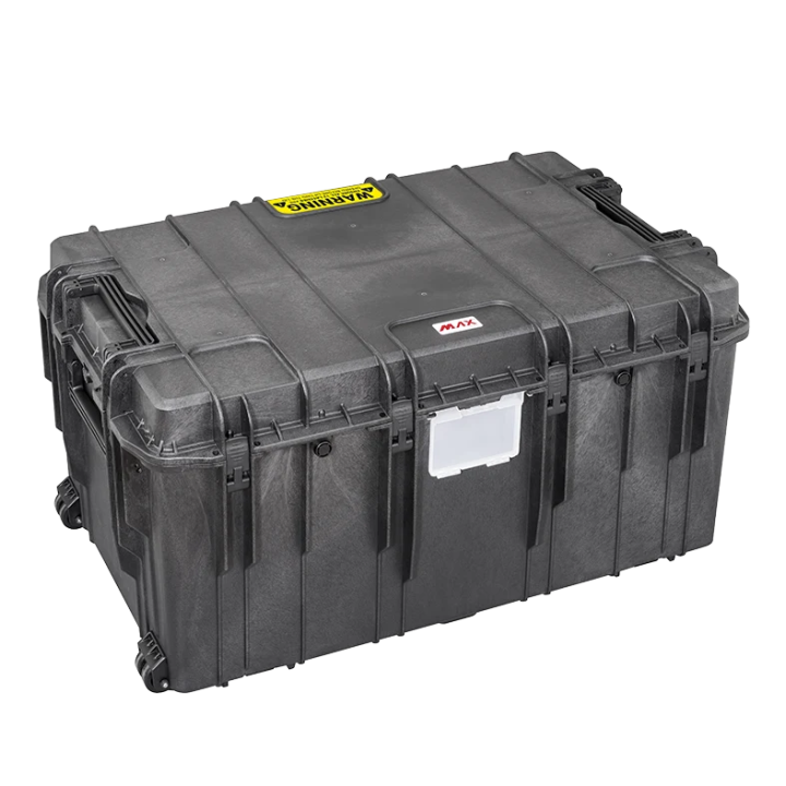 Black, empty with removable lid , INT 1090 x 680 x H510, EXT 1178 x 780 x H584, 395L