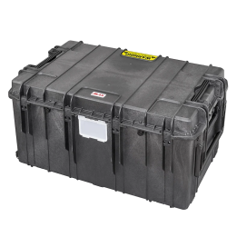 Black, empty with removable lid , INT 1090 x 680 x H510, EXT 1178 x 780 x H584, 395L