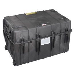 Black, empty with removable lid, INT 1090 x 680 x H640, EXT 1178 x 780 x H702, 480L