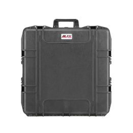 Black, empty with trolley, INT 615x615xH360(60+300)mm, EXT 680x675xH405mm, 12,3kg, 135L
