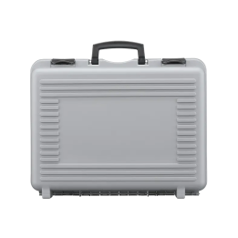 Black/ Gray metallic,  Polypropylene case mm. 482 x 375 x 184