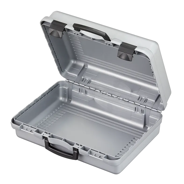 Black/ Gray metallic,  Polypropylene case mm. 482 x 375 x 184