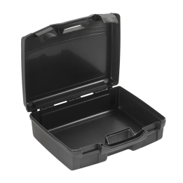 Black/Gray/Transparent,  Polypropylene case mm. 370 x 310 x 122