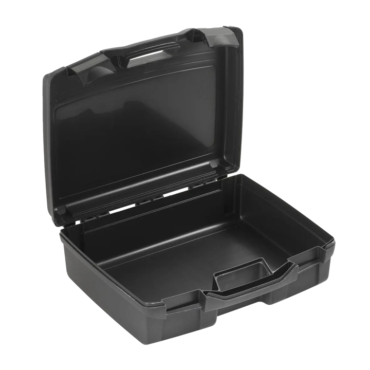 Black/Gray/Transparent,  Polypropylene case mm. 370 x 310 x 122