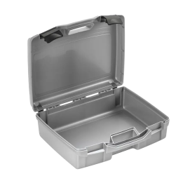 Black/Gray/Transparent,  Polypropylene case mm. 370 x 310 x 122