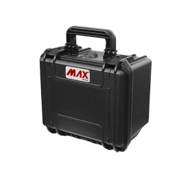 Black, High density cubed foams, INT 236x180xH156(25+131)mm, EXT 259x243xH167,5mm, 6,6L