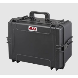 Black, High Density cubed foams, INT 500x350xH280(58+222)mm, EXT 555x428xH306mm, 49L