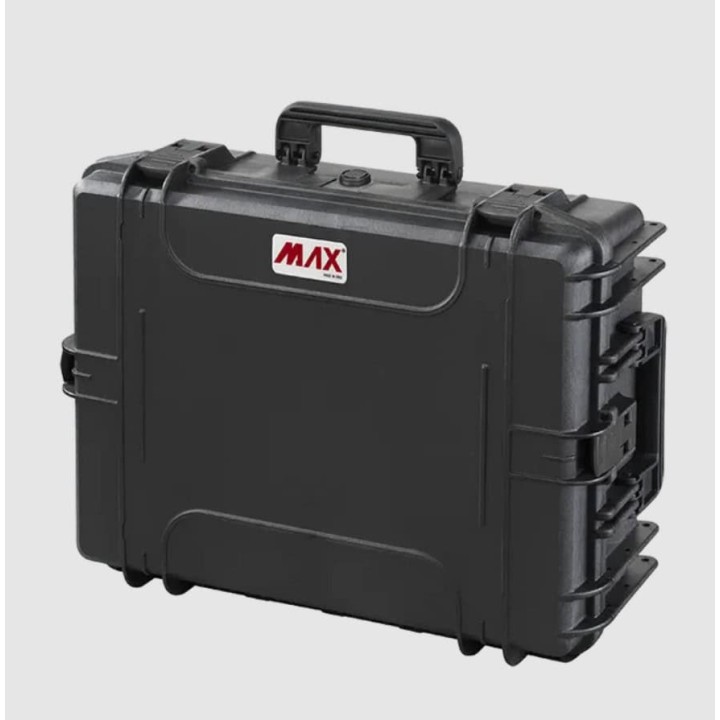 Black, High Density cubed foams, INT 538x405xH190(50+140)mm, EXT 594x473xH215mm, 41,4L
