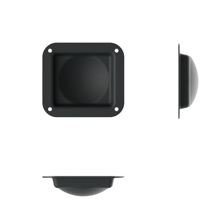 Black Lid Dish for Castor