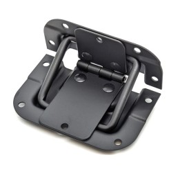 Black Hinge with Lid Stay in Shallow Dish with 30mm Offset