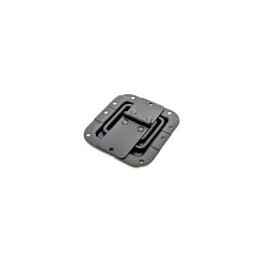 Black Hinge with Lid Stay in Shallow Dish with 30mm Offset
