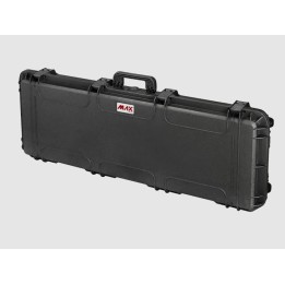 Black, multiple layers of high-density foam, INT 1100x370xH140(45+95)mm, EXT 1177x450xH158mm, 56,98L