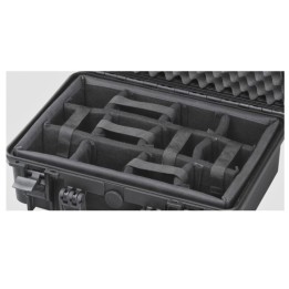 Black, Padded dividers for MAX540H245 (convoluted foam not included)
