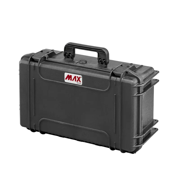 Black, padded dividers, INT 520x290xH200(45+155)mm, EXT 574x361xH225mm, 4,56kg, 4,02L