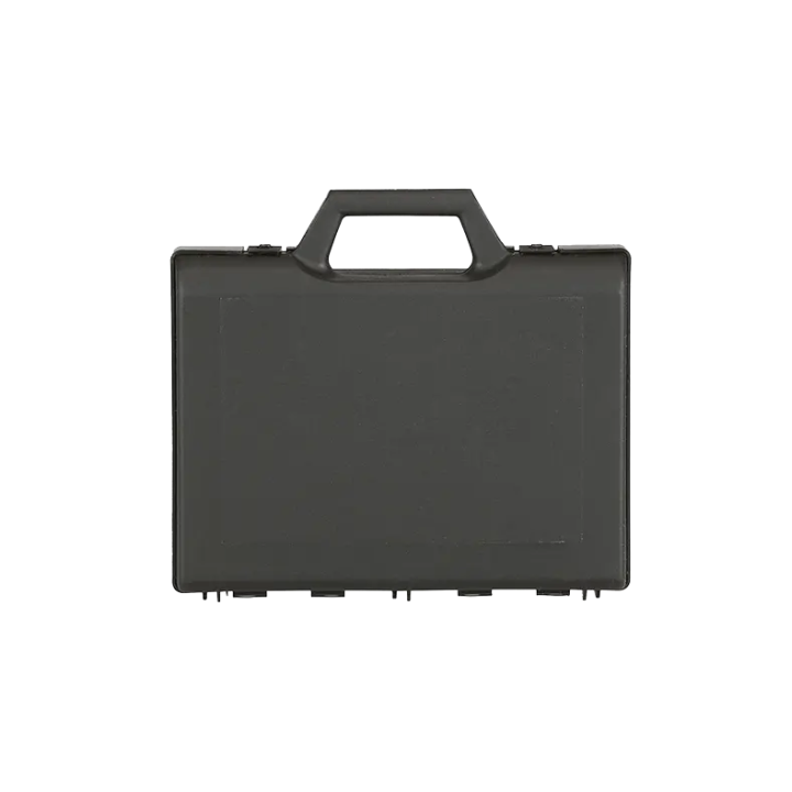 Black ,  Polypropylene case mm. 160 x 120 x 37