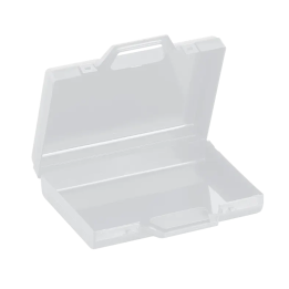 Black ,  Polypropylene case mm. 160 x 120 x 37