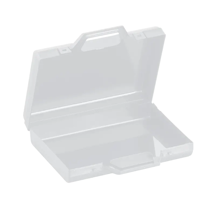 Black ,  Polypropylene case mm. 160 x 120 x 37