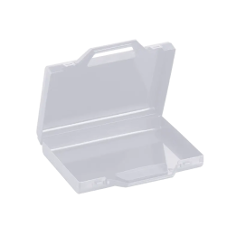 Black,  Polypropylene case mm. 240 x 180 x 46