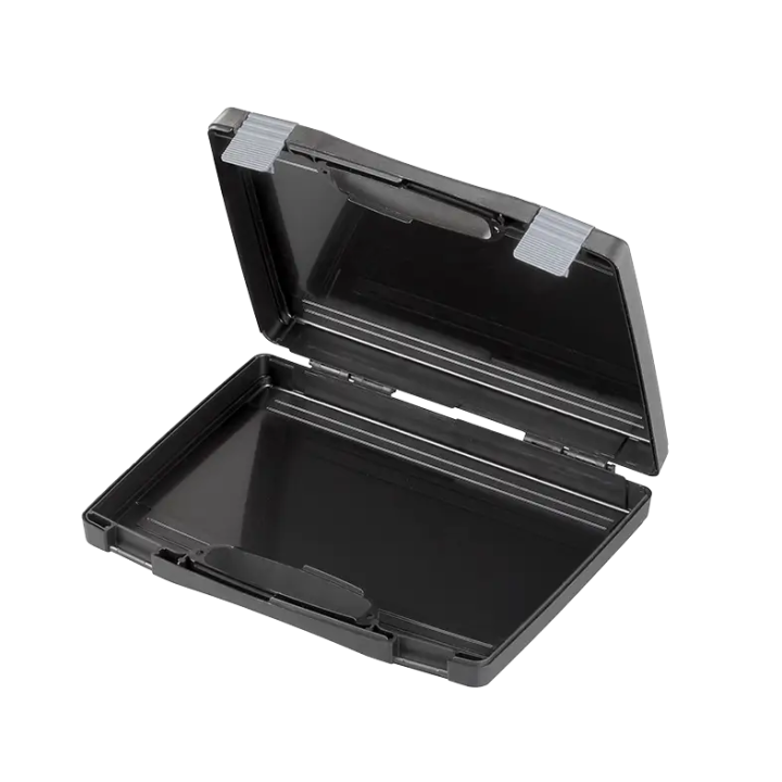 Black, Polypropylene case mm. 260 x 210 x 44