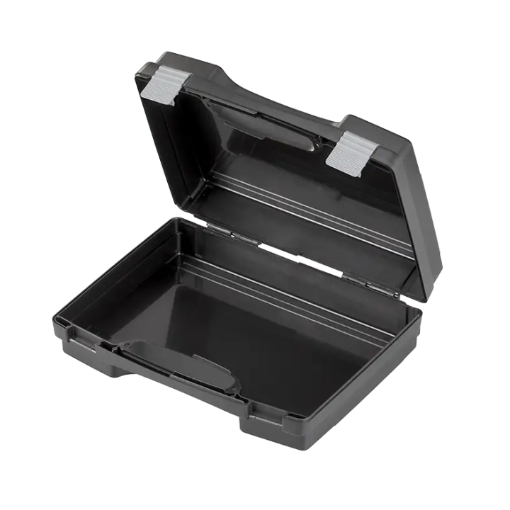 Black, Polypropylene case mm. 260 x 210 x 76